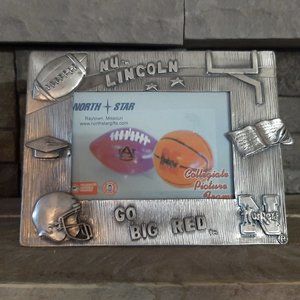 Go Big Red Football Frame